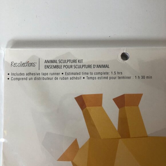 Recollections Animal Sculpture Kit - Giraffe - Creative Crafting Great Gift NEW - Picture 2 of 6